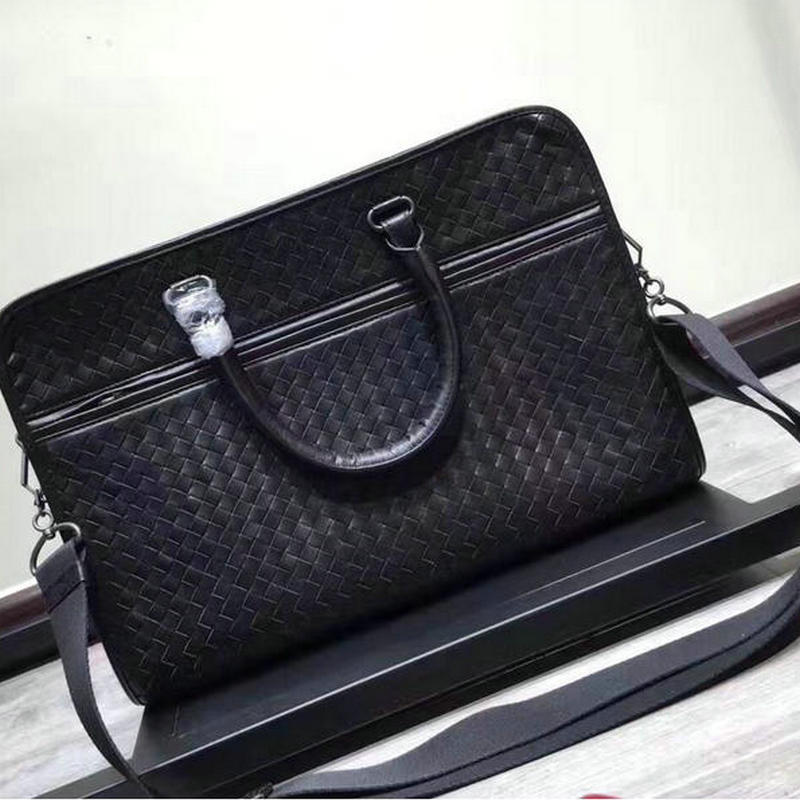 ボッテガヴェネタ BOTTEGAVENETA aj-BOV248395 2019年最新入荷 ブリーフケース ビジネスバッグ メンズ トートバッグ 2way ショルダーバッグ カーフスキン 黒