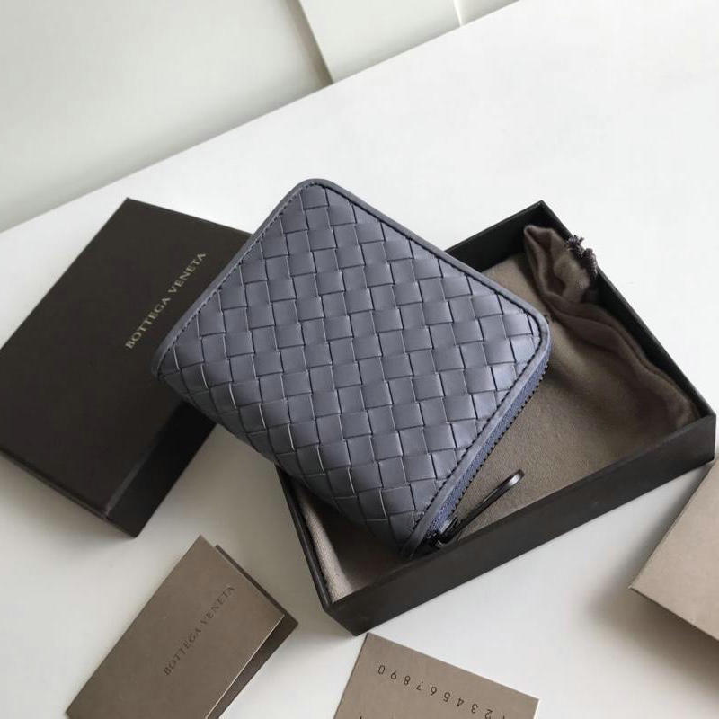 ボッテガヴェネタ BOTTEGAVENETA aj-BOV258468 2019年最新入荷 イントレチャート ナッパ コインパース 小銭入れ ジップウォレット 短財布