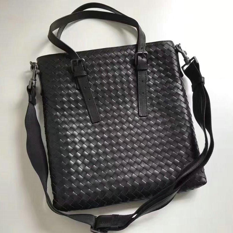 ボッテガヴェネタ BOTTEGAVENETA aj-BOV276356 2019年最新入荷 イントレチャート トートバッグ 2way ショルダーバッグ ハンドバッグ メンズ 黒