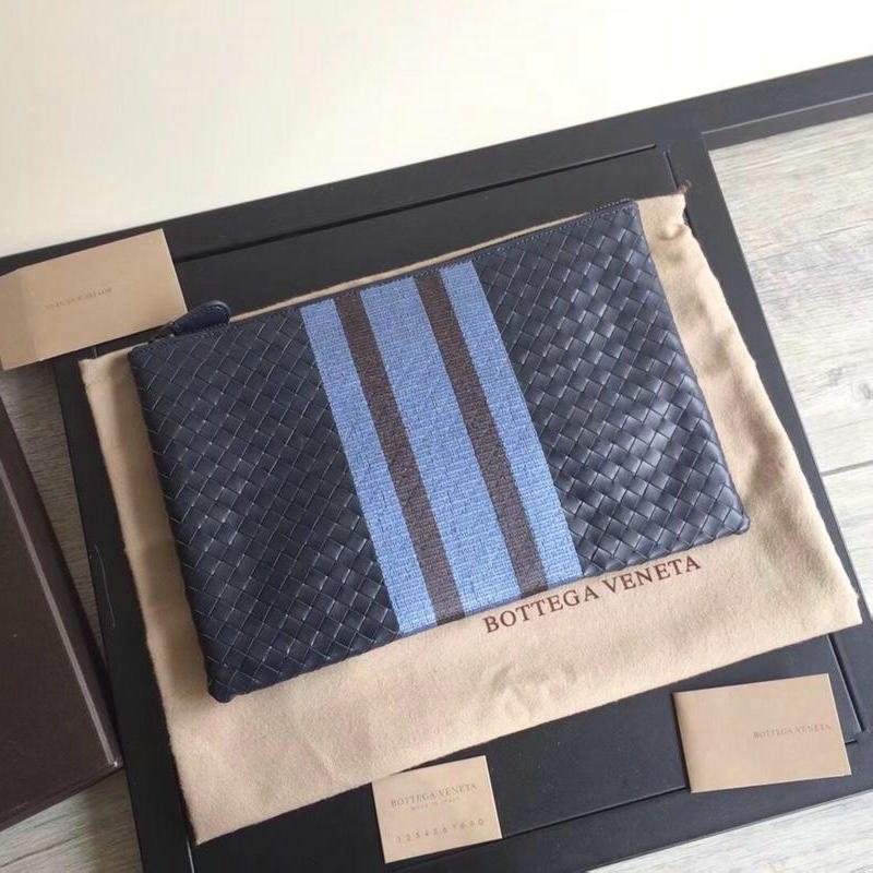 ボッテガヴェネタ BOTTEGAVENETA 2019年最新入荷 イントレチャート ナッパ ラージ ドキュメントケース 手持ちかばん メンズ カーフスキン