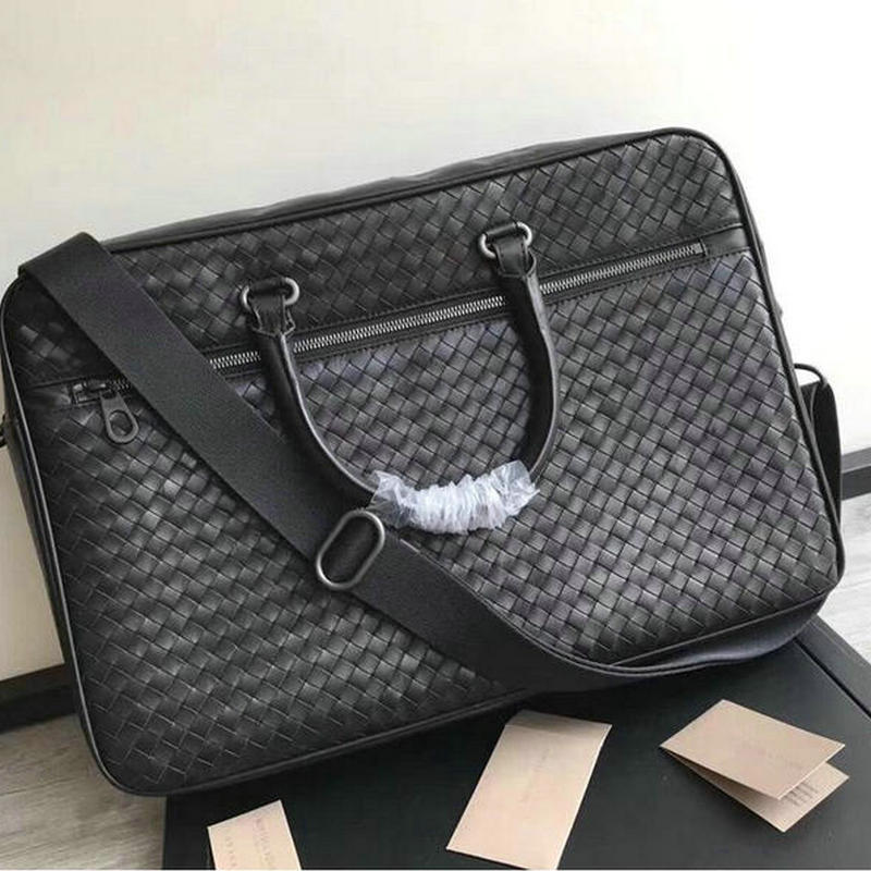 ボッテガヴェネタ BOTTEGAVENETA 2019年最新入荷 イントレチャート ブリーフケース ビジネスバッグ メンズ トート ショルダーバッグ