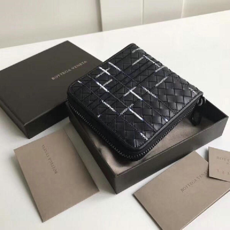 ボッテガヴェネタ BOTTEGAVENETA aj-BOV473011 2019年最新入荷 イントレチャート ジップウォレット ファスナー短財布 カードケース 札入れ