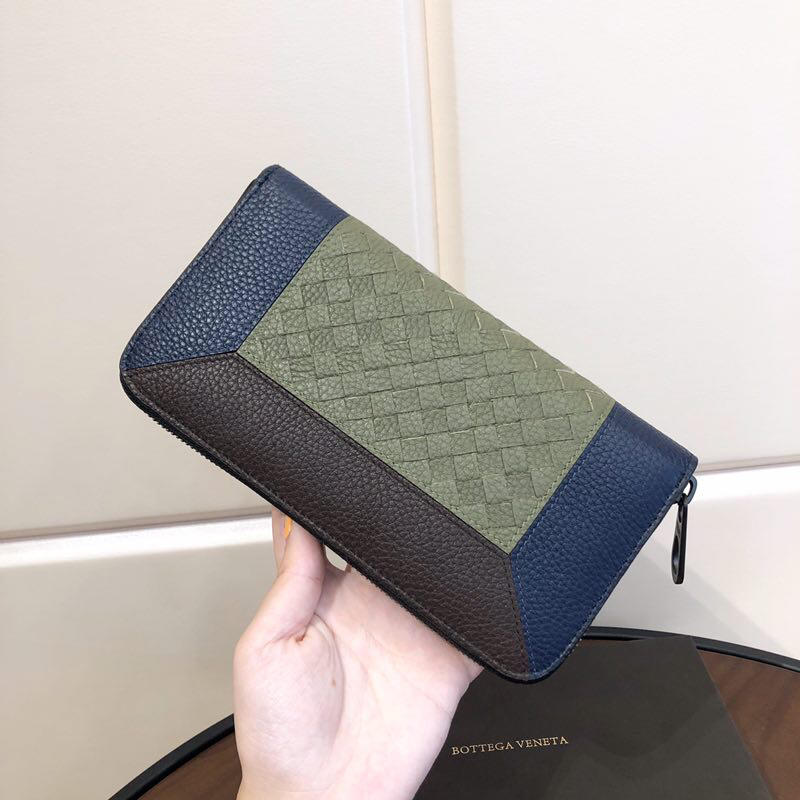 ボッテガヴェネタ BOTTEGAVENETA aj-BOV566750J 2019年最新入荷 イントレチャート ナッパ ジップラウンドウォレット ファスナー長財布 カーフスキン