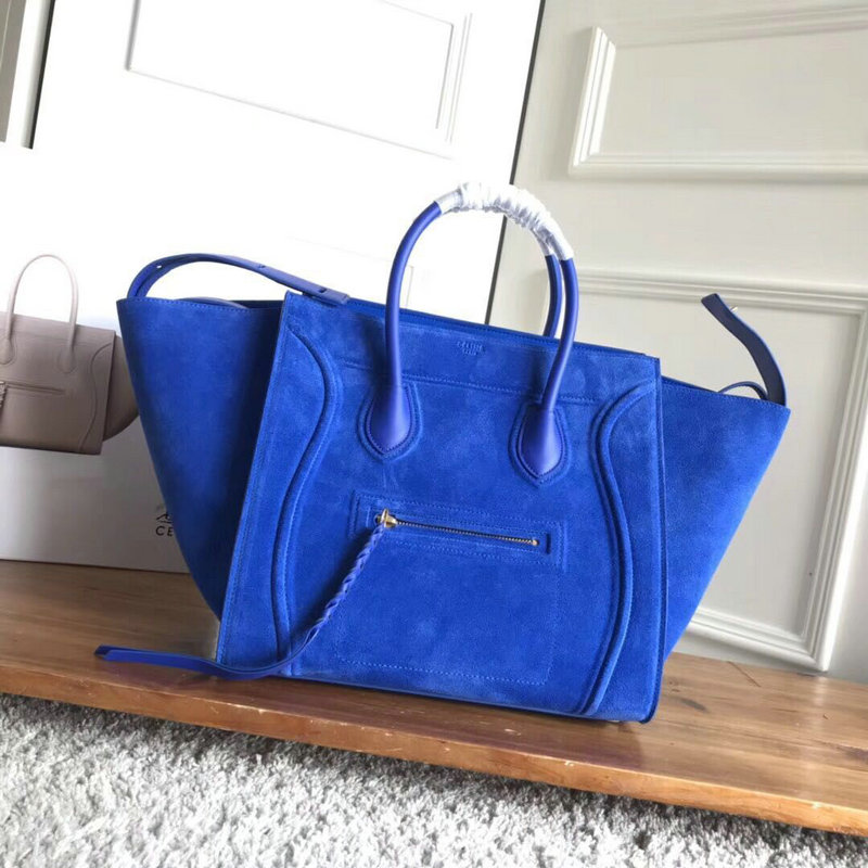 セリーヌ CELINE 99-CE9901R 2019年夏最新入荷 ラゲージ ファントムバッグ ハンドバッグ トートバッグ スエード