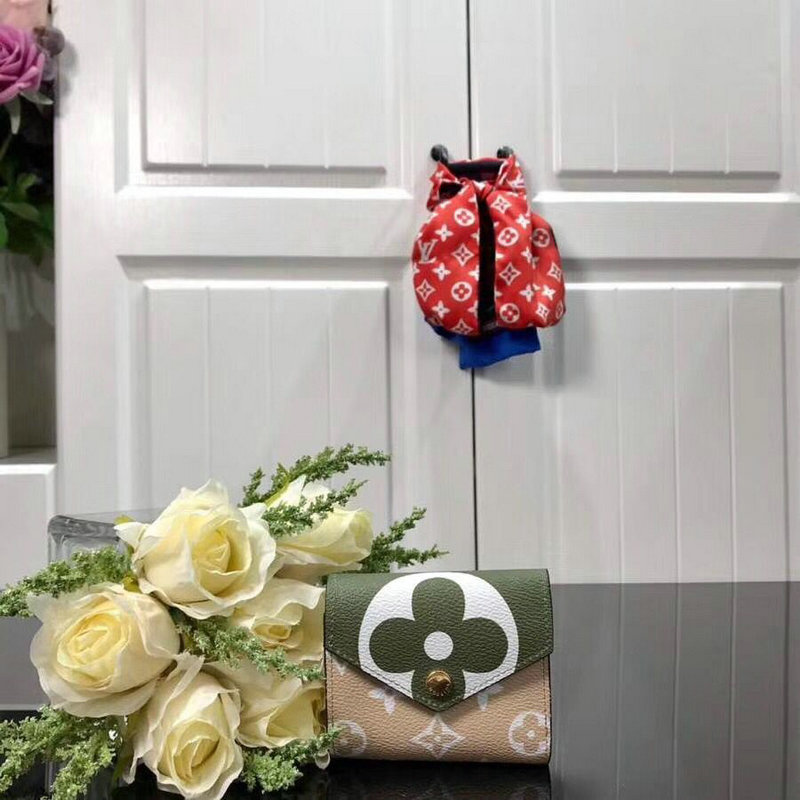 商品名称：ルイヴィトン LOUISVUITTON 025-M67640 2019年夏最新入荷 ポルトフォイユ ゾエ 三つ折り短財布 ショートウォレット モノグラムキャンパス