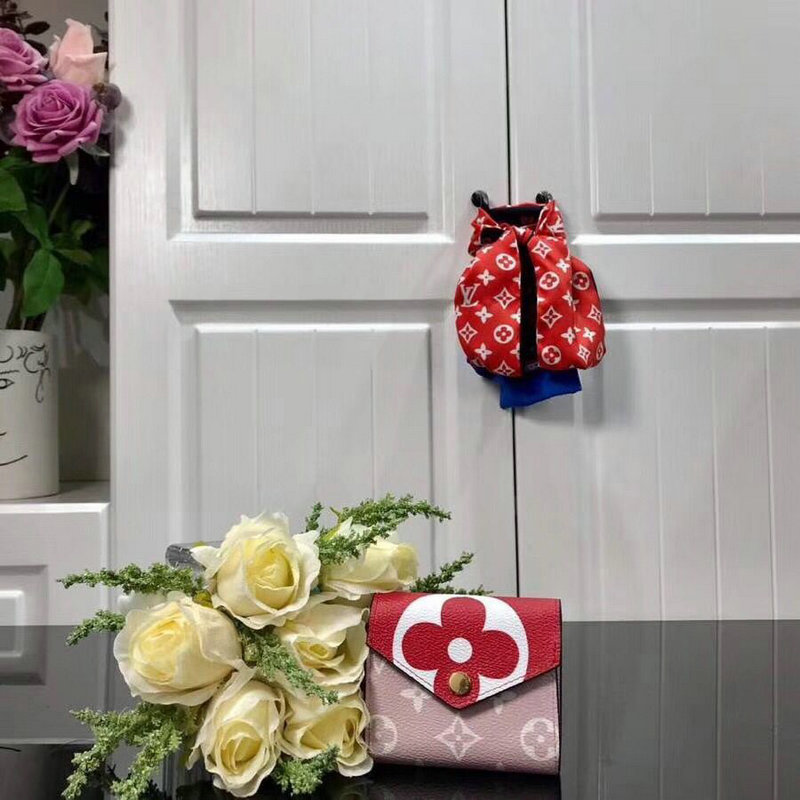 商品名称：ルイヴィトン LOUISVUITTON 025-M67641 2019年夏最新入荷 ポルトフォイユ ゾエ 三つ折り短財布 ショートウォレット モノグラムキャンパス