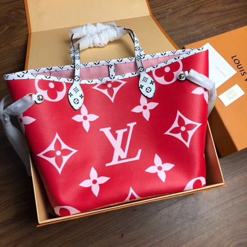 ルイヴィトン LOUISVUITTON 057-M44567 2019年最新入荷 ネヴァーフル MM ハンドバッグ トートバッグ ママバッグ ショッピングバッグ