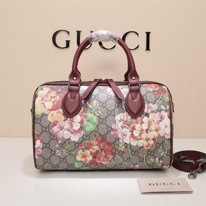 グッチ GUCCI 057-GG409529XH 2019年夏最新作 ボストンバッグ トートバッグ 2way ショルダーバッグ フラワープリント キャンパス