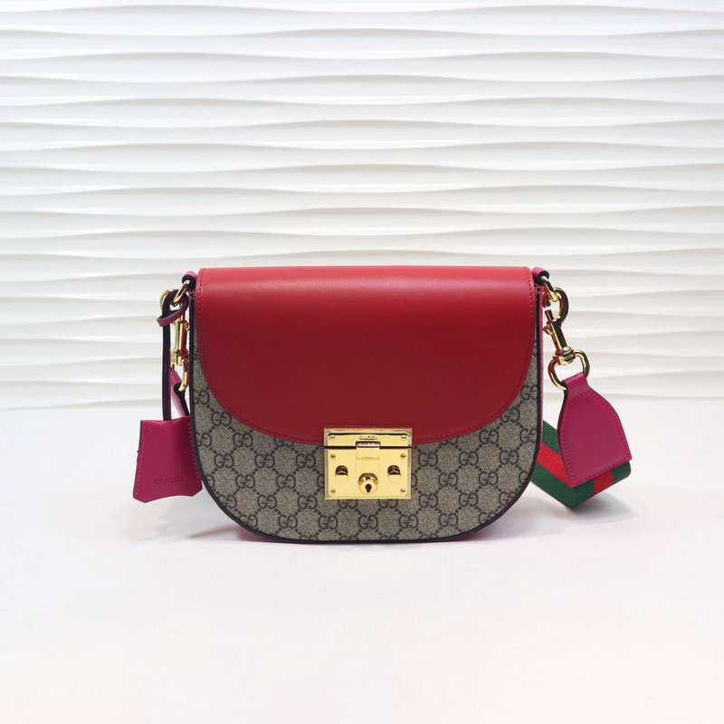 グッチ GUCCI 057-GG453189B 2019年夏最新作 斜め掛け ショルダーバッグ レザー レディースかばん キャンパス レザー