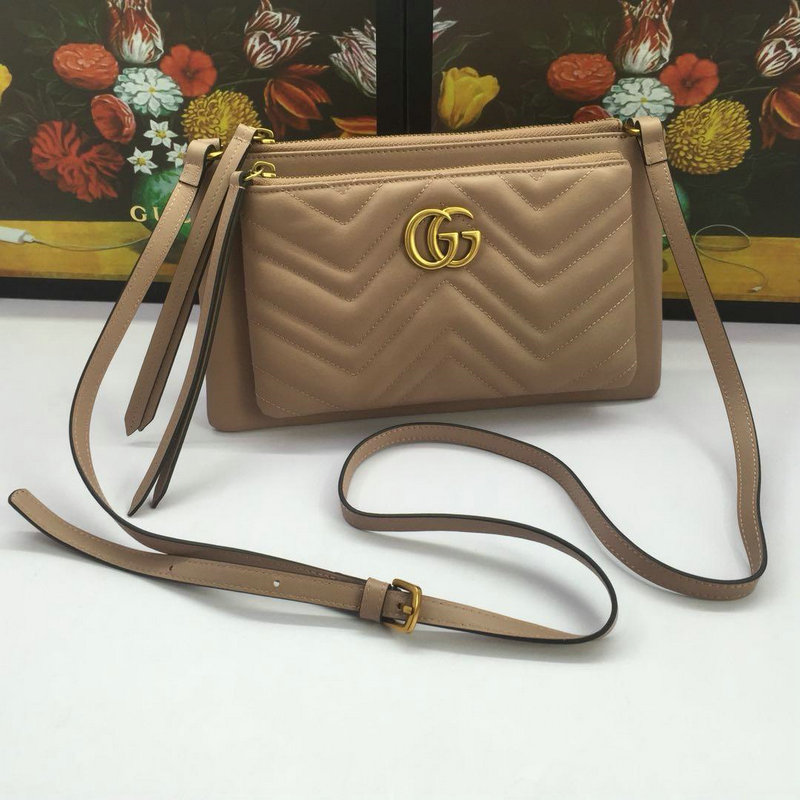 グッチ GUCCI 057-GG453878 2019年夏最新作 斜め掛け ショルダーバッグ レザー レディースかばん 手持ちかばん付き