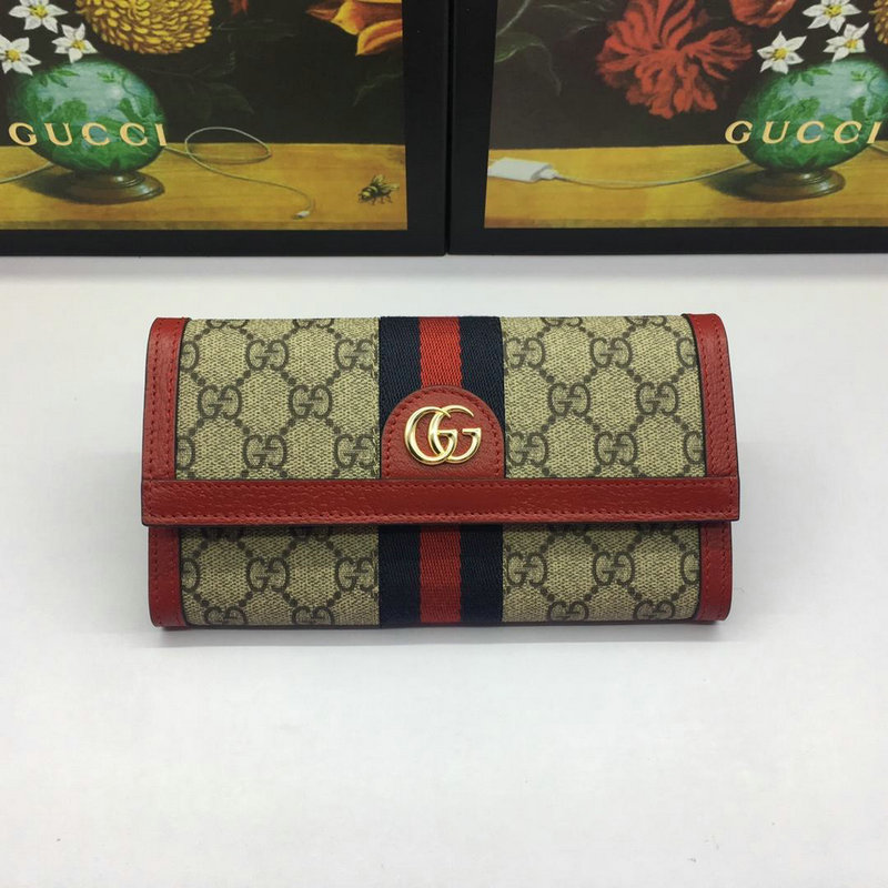グッチ GUCCI 057-GG523153R 2019年夏最新作 オフィディア GG コンチネンタルウォレット 二つ折り長財布 ロングウォレット