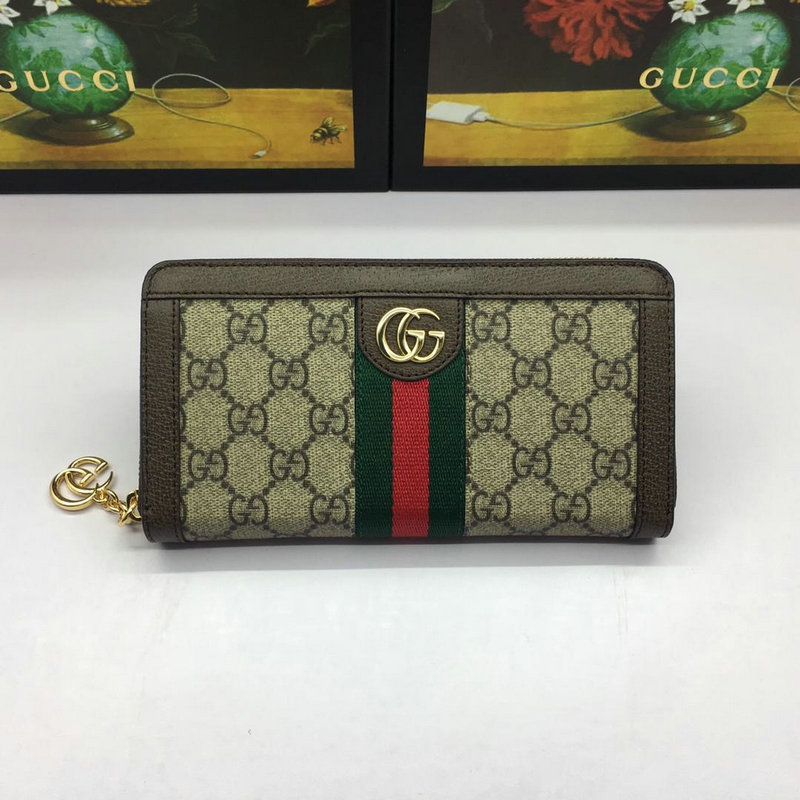 グッチ GUCCI 057-GG523154Q 2019年夏最新作 オフィディア GG ジップアラウンドウォレット ファスナー長財布
