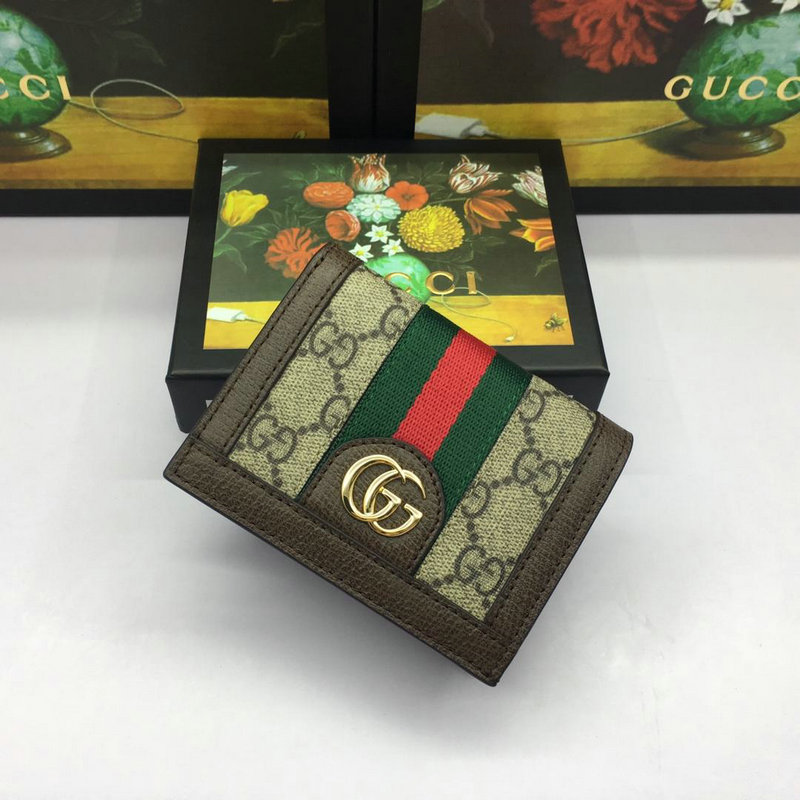 グッチ GUCCI 057-GG523155Q 2019年夏最新作 オフィディア GG カードケース コイン＆紙幣入れ付き 短財布 小銭入れ