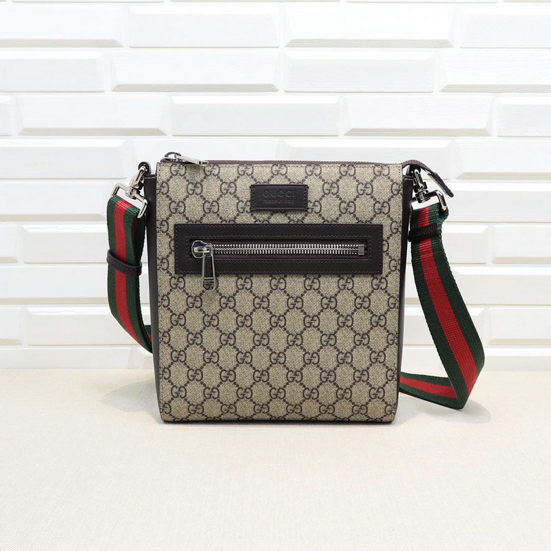 グッチ GUCCI 2019年夏最新作 GGスプリーム スモール メッセンジャーバッグ 斜め掛け ショルダーバッグ キャンパス