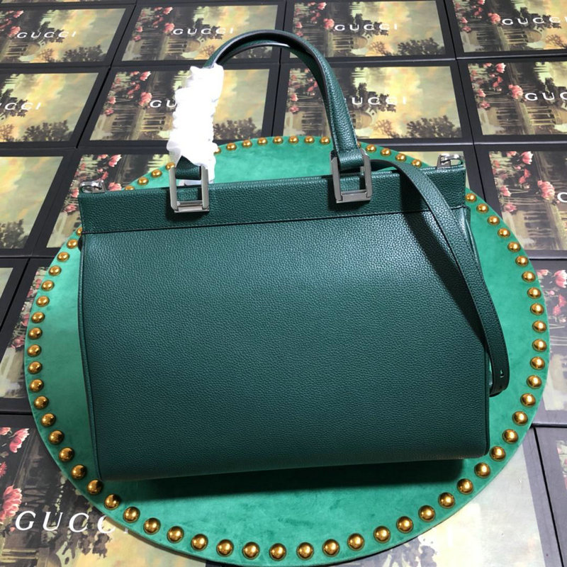 グッチ GUCCI 057-GG564714 2019年最新入荷 ズゥミ ミディアム トップハンドルバッグ トートバッグ レザー