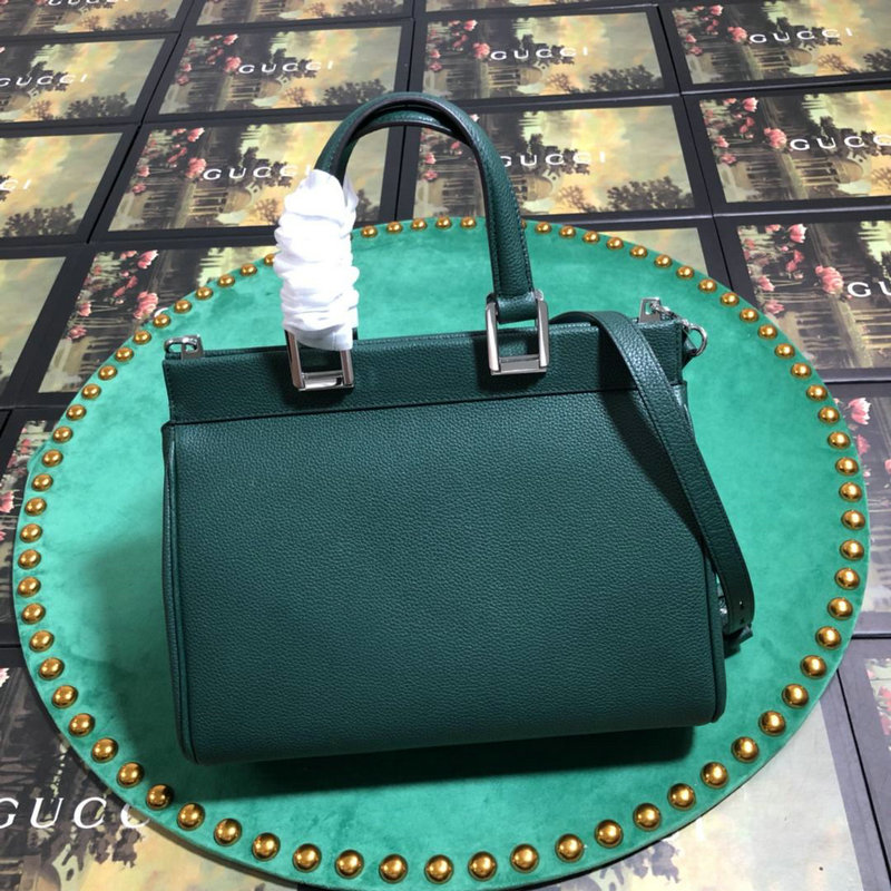 グッチ GUCCI 057-GG569712G 2019年最新入荷 ズゥミ ミディアム トップハンドルバッグ トートバッグ レザー スモールバッグ