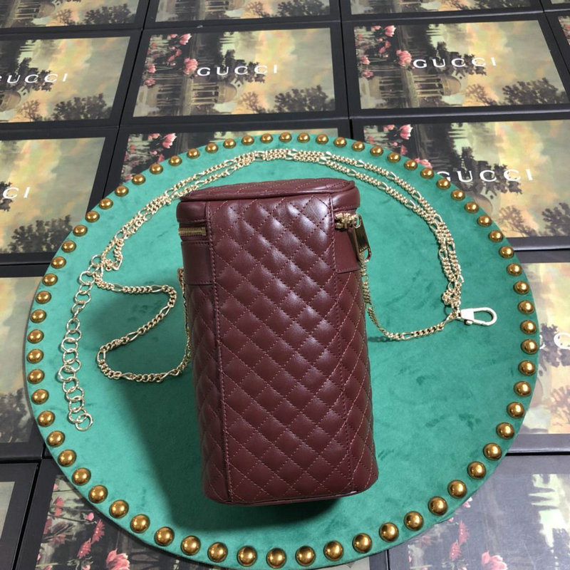 グッチ GUCCI 057-GG572298 2019年最新入荷 キルティング レザー ベルトバッグ バケットバッグ ショルダーバッグ カーフスキン レディース