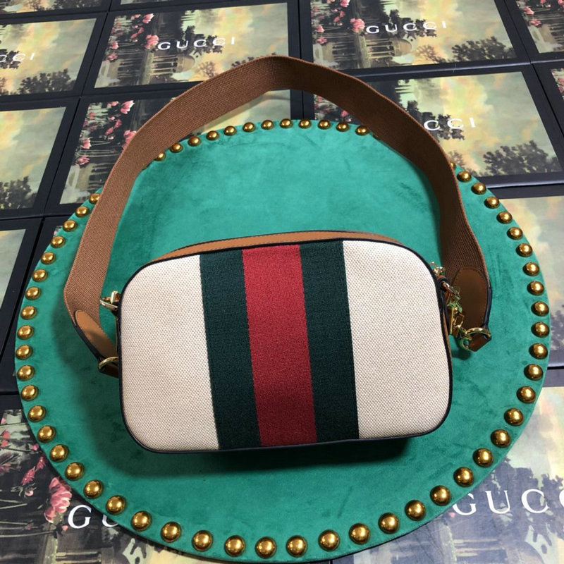 グッチ GUCCI 057-GG575073B 2019年最新入荷 ヴィンテージ キャンバス ショルダーバッグ チェーンポーチ レザー