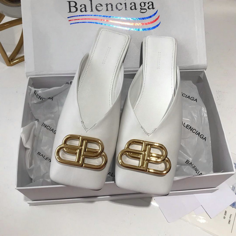 バレンシアガ 26-BAJ19005 BALENCIAGA 2019年最新入荷 イカヘッドスリッパ サンダル ミュール サマーサンダル レディース