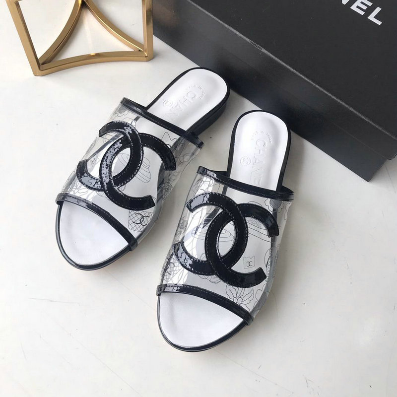 商品名称：シャネル CHANEL 226-CHJ19042 019年春夏最新入荷 ミュール ぺたんこサンダル サマーサンダル レディース スリッパ レザー