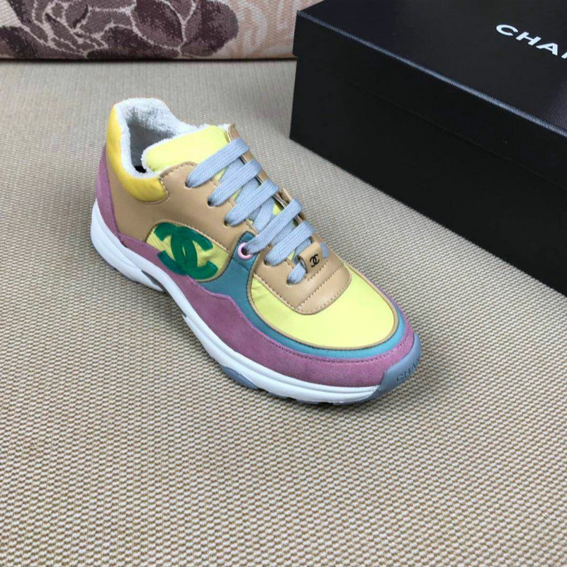 シャネル CHANEL 26-CHJ19043 2019年春夏最新入荷 スポーツシューズ スニーカー レディース レースアップシューズ 通勤 通学