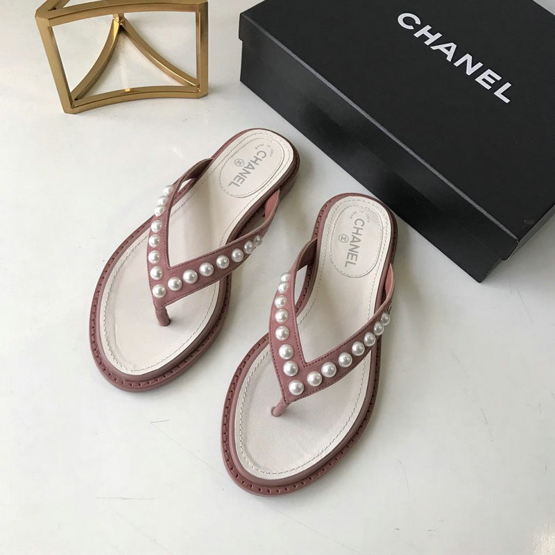 シャネル CHANEL CHJ19049 2019年春夏最新入荷 ビーチサンダル サマーサンダル ミュール フリップフロップ レディース