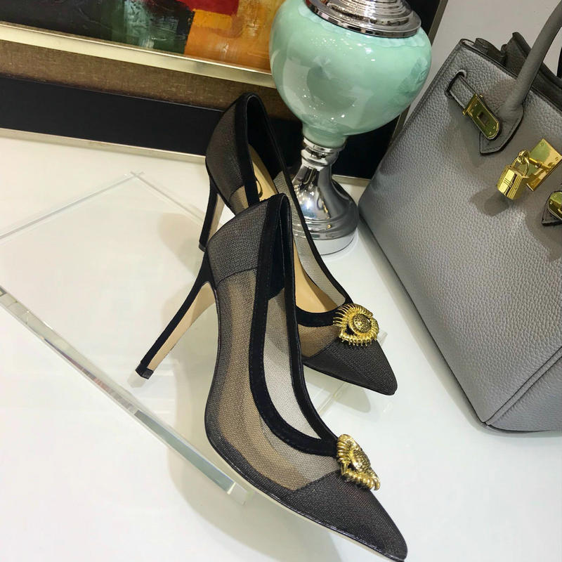 クリスチャンディオール CHRISTIAN DIOR 26-CDJ19008 2019年夏最新入荷 ハイヒールシューズ メッシュ パンプス ポインテッド 通気 靴 通勤 カジュアルシューズ