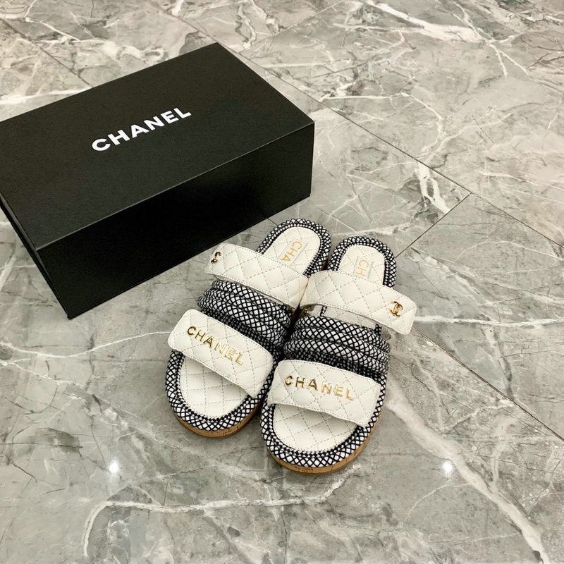 シャネル CHANEL 26-CHJ19005 2019年夏最新入荷 サンダル ミュール ピーチサンダル スリッパ サマーサンダル 夏 靴 レディース