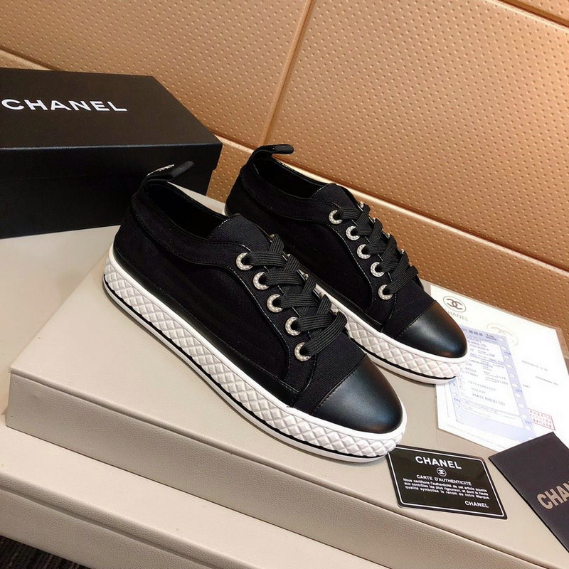 商品名称：シャネル CHANEL 26-CHJ19023 2019年春夏最新入荷 スニーカー ローカットシューズ レディース カジュアルシューズ レースアップ