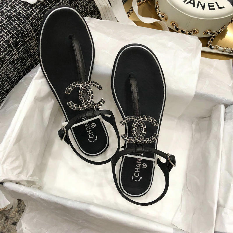 商品名称：シャネル CHANEL 26-CHJ19028 2019年春夏最新入荷 サンダル サマーサンダル スリッパ 夏 靴 レディースシューズ