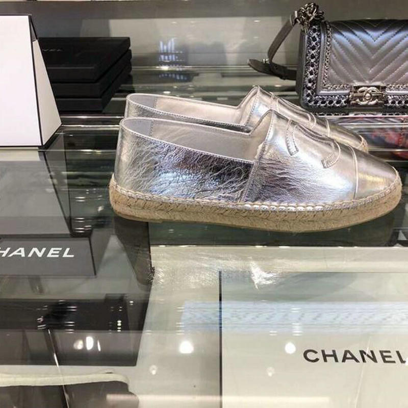 商品名称：シャネル CHANEL 26-CHJ19034 2019年春夏最新入荷 エスパドリーユ シューズ ココマーク フラットシューズ レディース ローファー