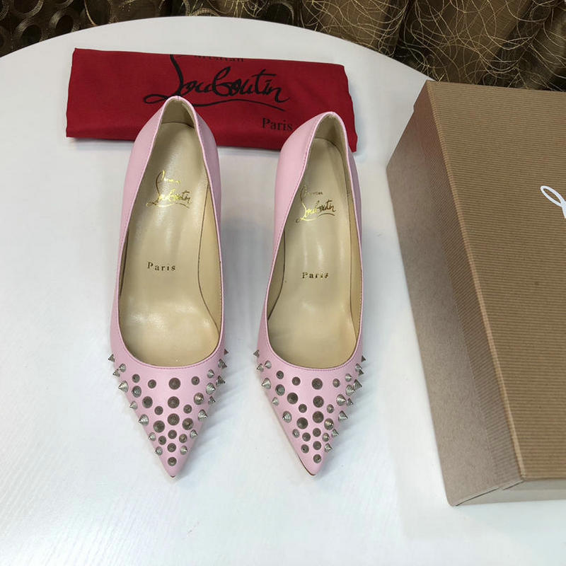 クリスチャンルブタン CHRISTIAN LOUBOUTIN 2019年春夏最新入荷 パンプス ハイヒールシューズ とんがりトウ レディース ローファー 靴 ピンヒール 通勤