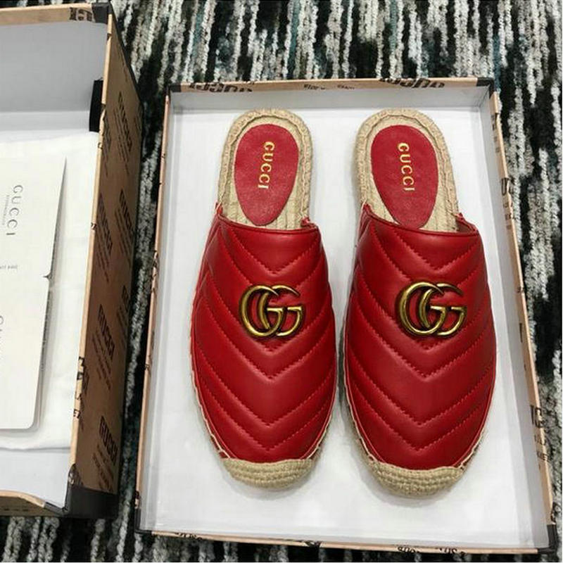 GUCCI 26-GGJ19006 2019年最新入荷 ピーチサンダル サマーサンダル スリッパ ミュール 夏 靴 レディース