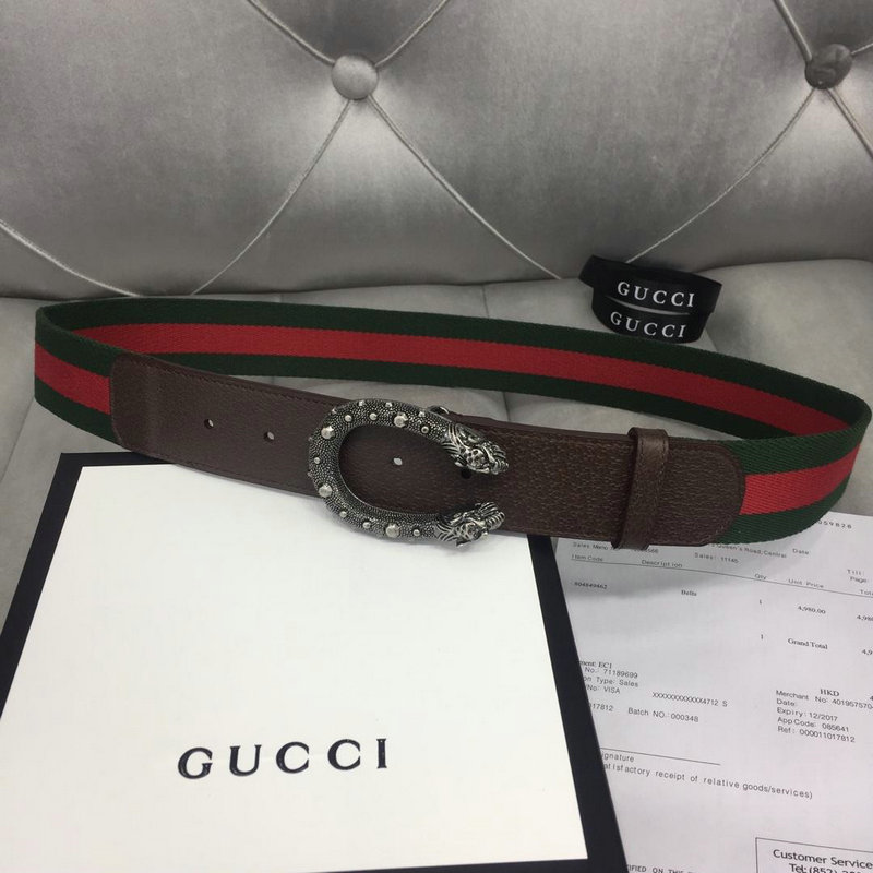 商品名称：グッチ GUCCI 057-GG411924D 2019年最新入荷 ベルト レザー カーフスキン 幅4cm