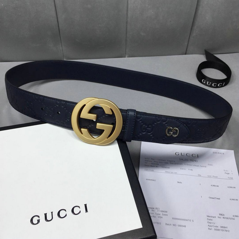 グッチ 057-GG474311BG GUCCI 2019年最新入荷 ベルト レザー カーフスキン 幅2cm