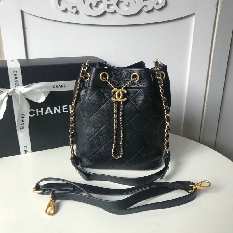 商品名称：シャネル CHANEL CC-CH0537KX 2019年最新入荷 バケットバッグ ハンドバッグ ショルダーバッグ カーフスキン 黒