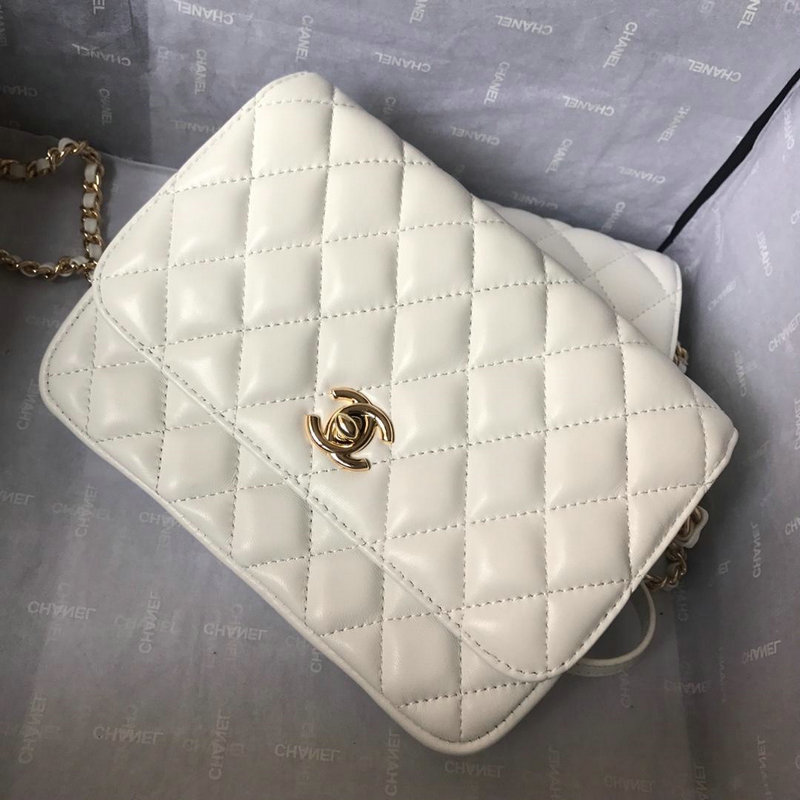 商品名称：シャネル CHANEL CC-CH0545 2019年最新入荷 サイドパック ショルダーバッグ ダブルバッグ ラムスキン ミニサイズ