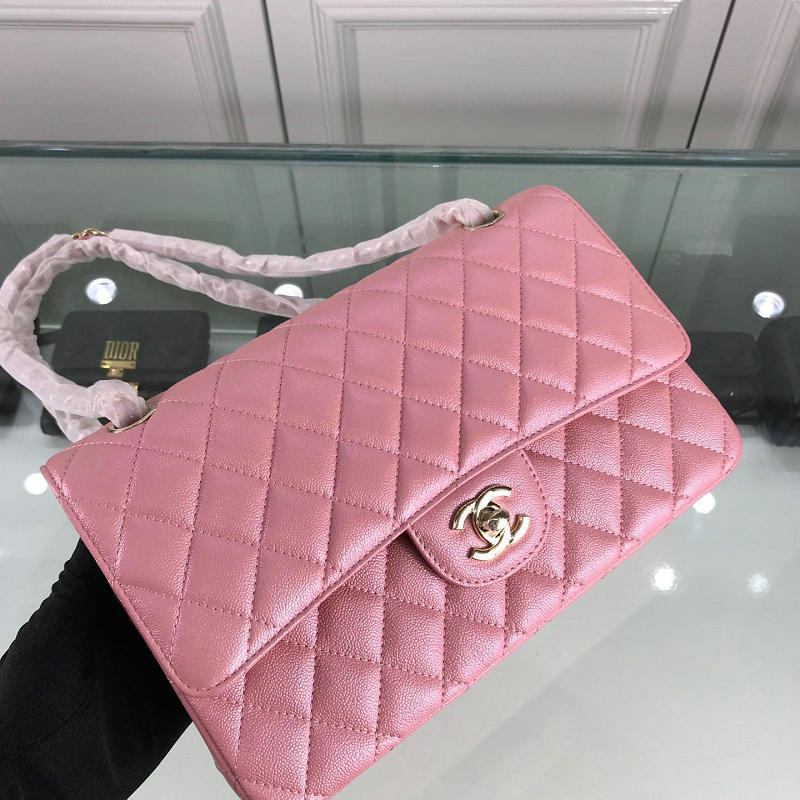 シャネル CHANEL CC-CH1112QJF 2019年最新入荷 クラシック 斜めがけ ショルダーバッグ グレインド カーフスキン レディース
