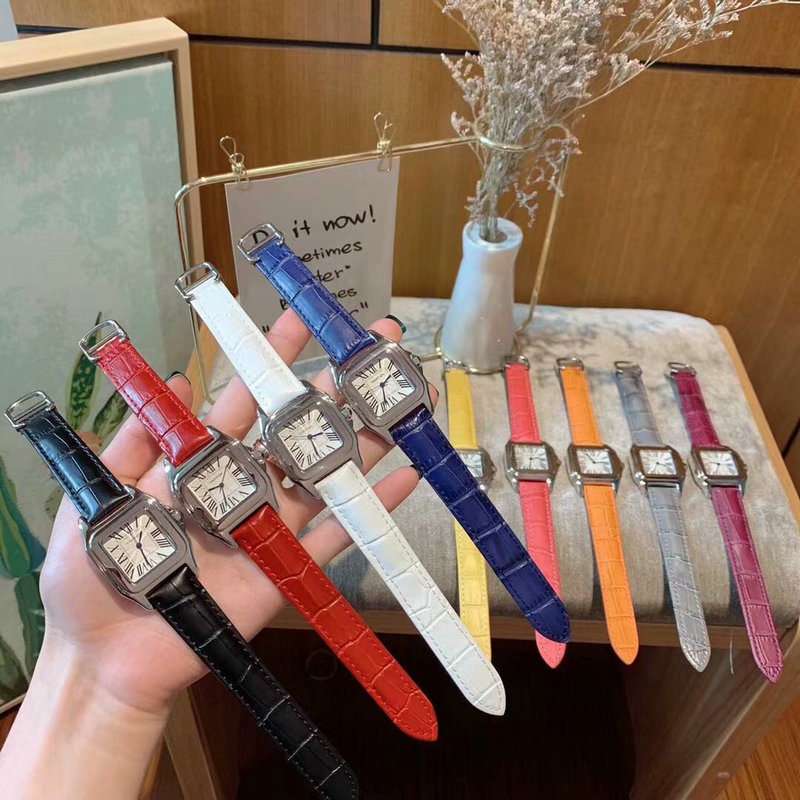 カルティエ CARTIER ZX-CAT19006 2019年最新入荷 腕時計 タンク ウォッチ 本革ベルト クォーツ 時計
