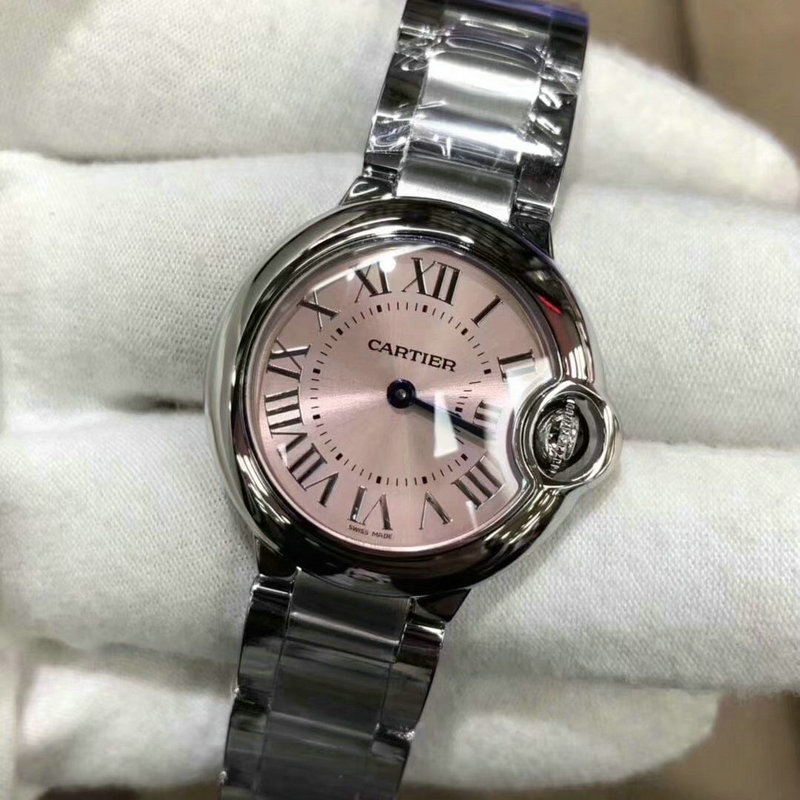 カルティエ CARTIER ZX-CAT19017 2019年最新入荷 バロン ブルー ドゥ ウォッ レディース 腕時計 女性用 ステンレス 時計 クォーツ