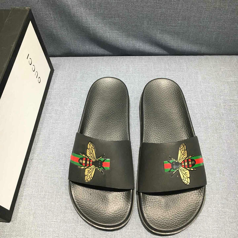 グッチ GUCCI 26-GGJ19047M 2019年最新入荷 スリッパ レザー ミュール サンダル サマーサンダル メンズ 靴