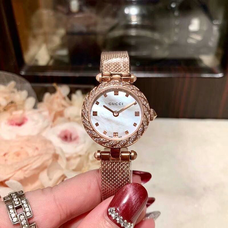 グッチ GUCCI ZX-GGT19009 2019年最新入荷 ディアマンティッシマ スモール ウォッチ 27mm レディース 腕時計 ウィメンズ時計 ステンレスベルト