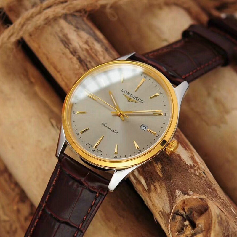 ロンジンZX-LGT19007  LONGINES 2019年最新入荷 ウォッチ 腕時計 本革ベルト メンズ 時計 男性用 カレンダー付き