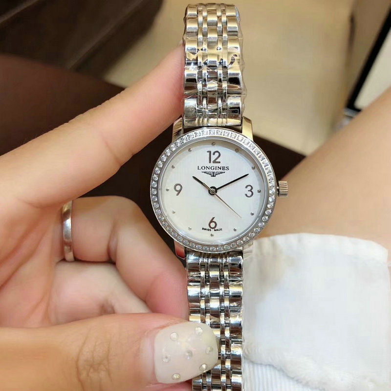 ロンジン LONGINES ZX-LGT19011 2019年最新入荷 エレガント コレクション ウォッチ レディース 腕時計 ステンレスベルト ウィメンズ クォーツ 時計 ダイヤベゼル