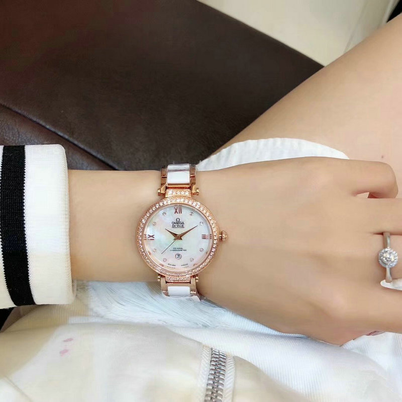 オメガ ZX-OMT19043 OMEGA 2019年最新入荷 De Ville Prestig﻿e Watch デ ヴィル プレステージ ウォッチ レディース 腕時計 クォーツ 時計 女性用
