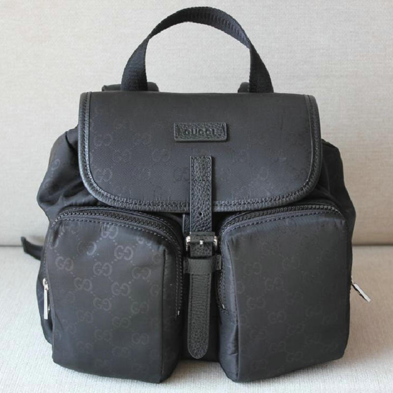 グッチ GUCCI 025-GG510343 2019年最新入荷 バックパック メンズ リュック リュックサック 大容量 キャンパス 黒
