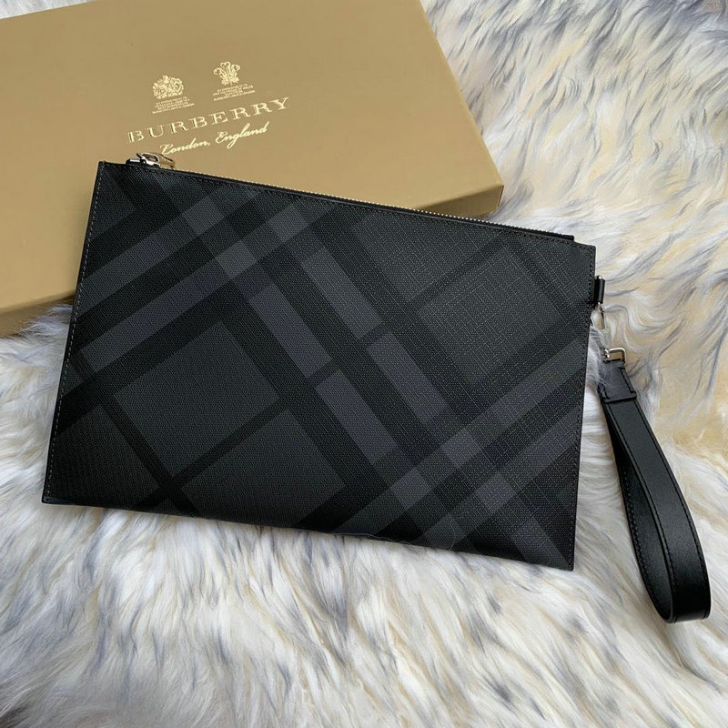 バーバリー BURBERRY GH-BRB19010 2019年最新入荷 手持ちかばん ジップクラッチ ポーチ ストラップ付き