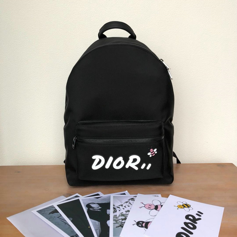 クリスチャンディオール CHRISTIAN DIOR GH-CDB19006 2019年最新入荷 バックパック ナイロン リュックサック レディース メンズ リュック 黒