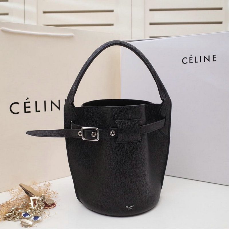 セリーヌ CELINE GH-CE55428XBK 2019年最新入荷 ナノ バケットバッグ ショルダーバッグ レディースかばん カーフスキン