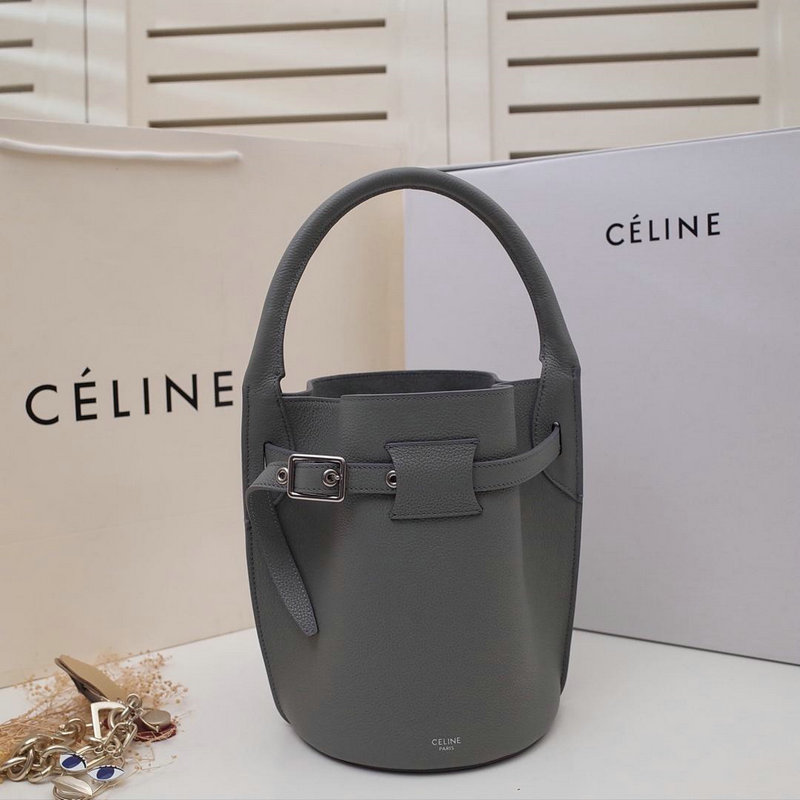 セリーヌ CELINE GH-CE55428XHS 2019年最新入荷 ナノ バケットバッグ ショルダーバッグ レディースかばん カーフスキン